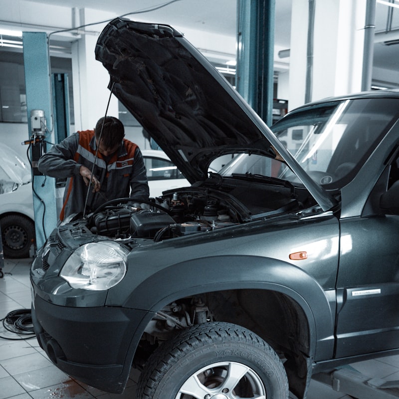 Mechanic Working